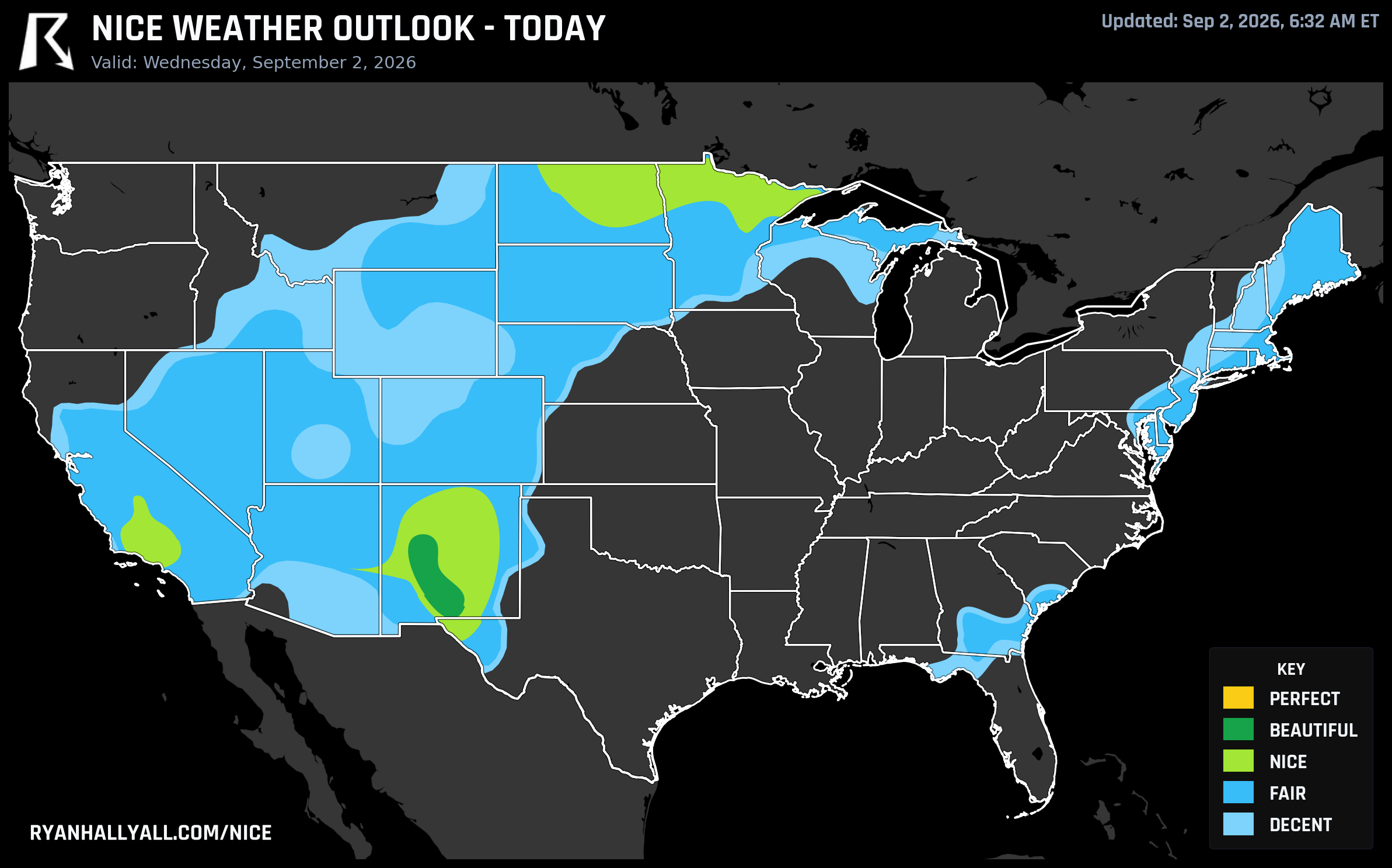 RHY Nice Weather Outlook Day 1