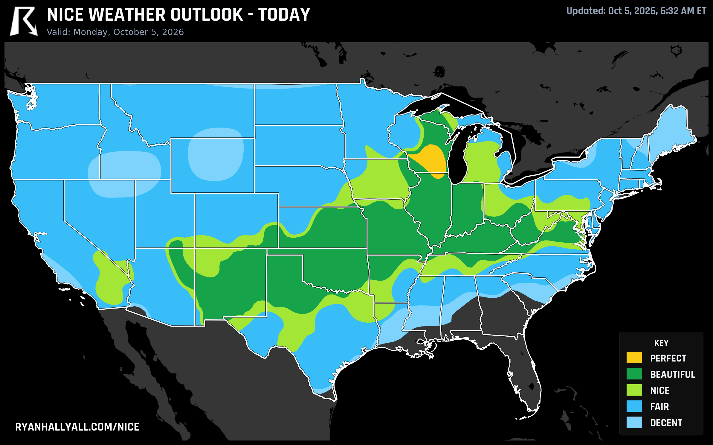 RHY Nice Weather Outlook Day 1