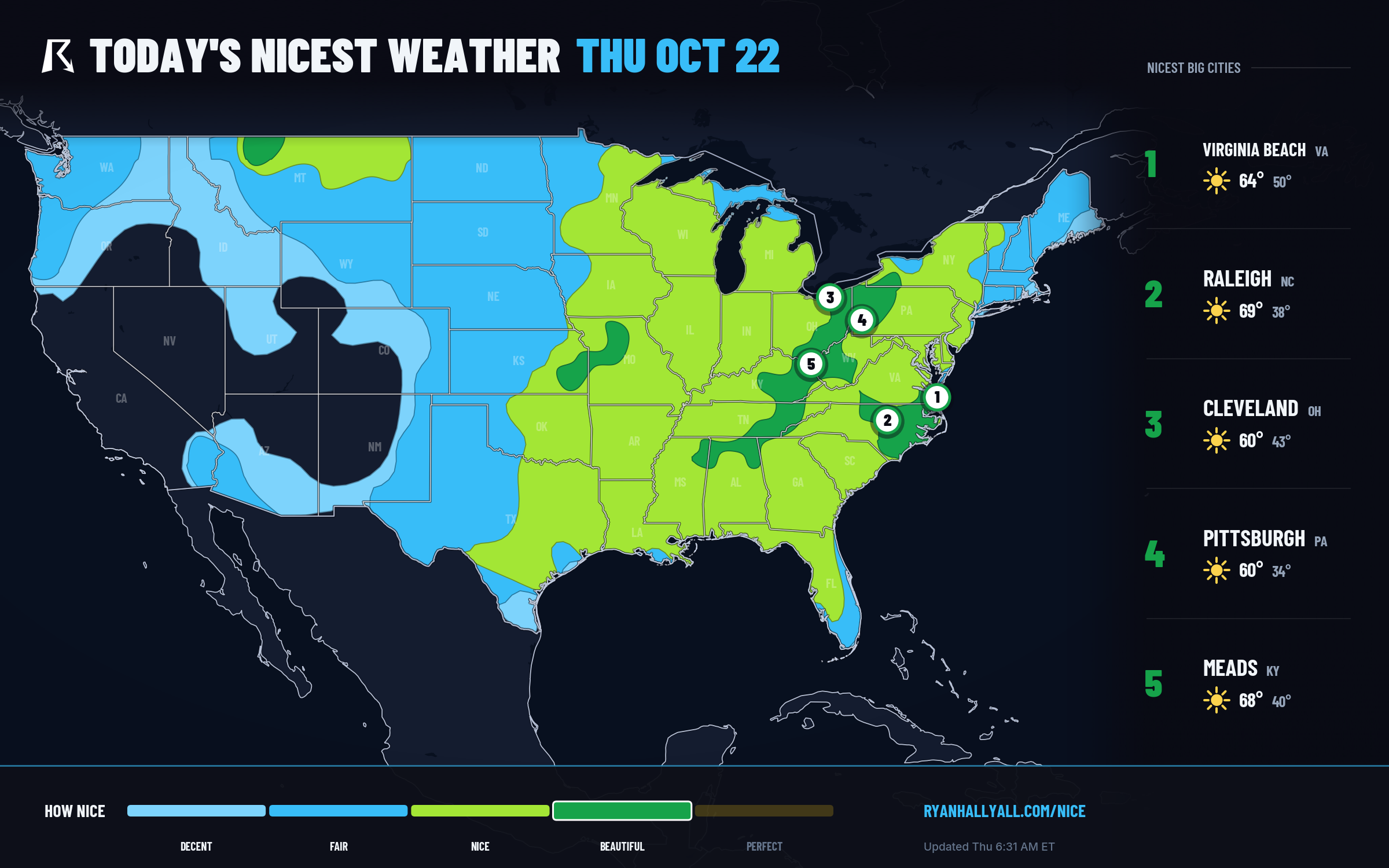 RHY Nice Weather Outlook Day 1