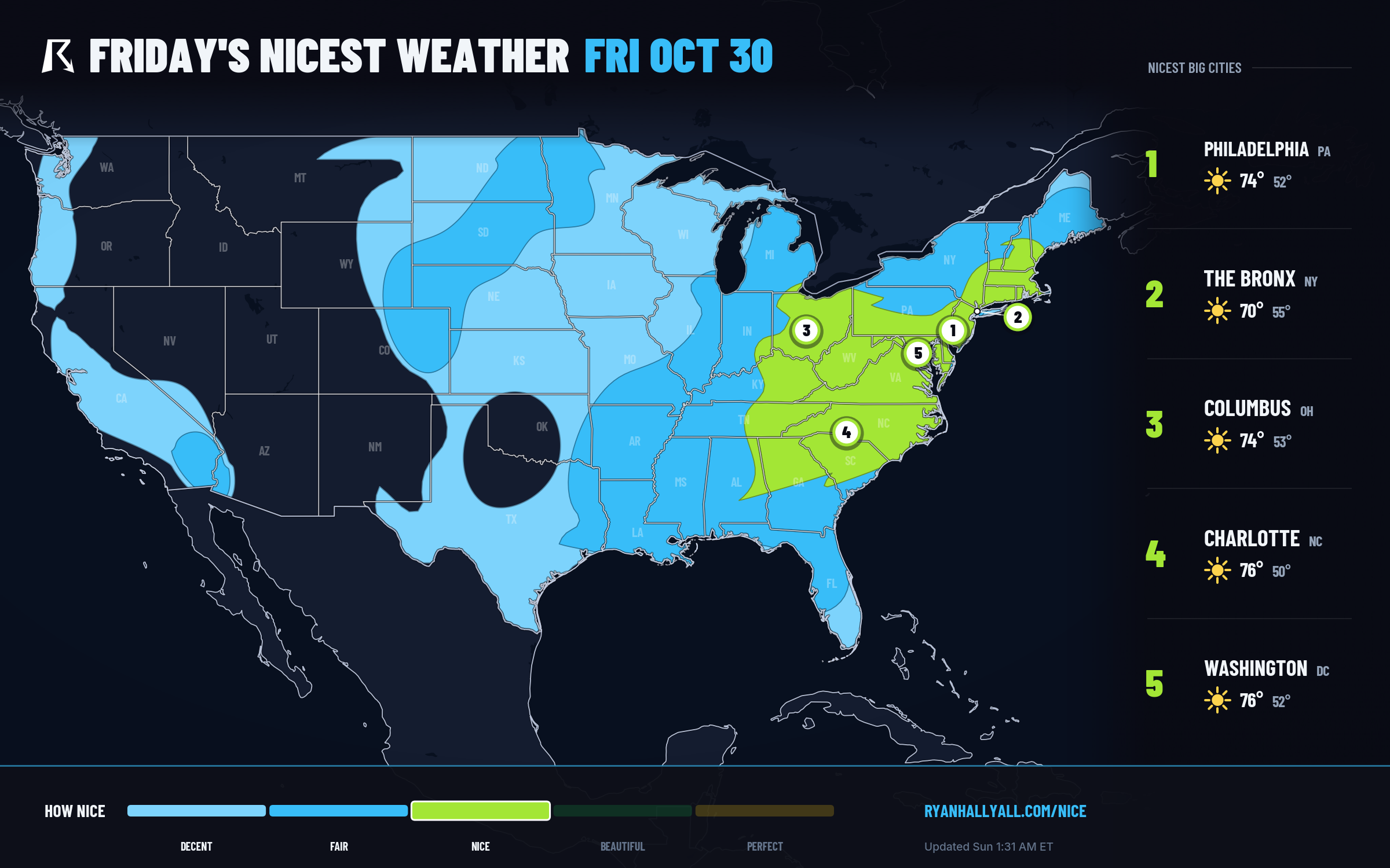 RHY Nice Weather Outlook Day 6