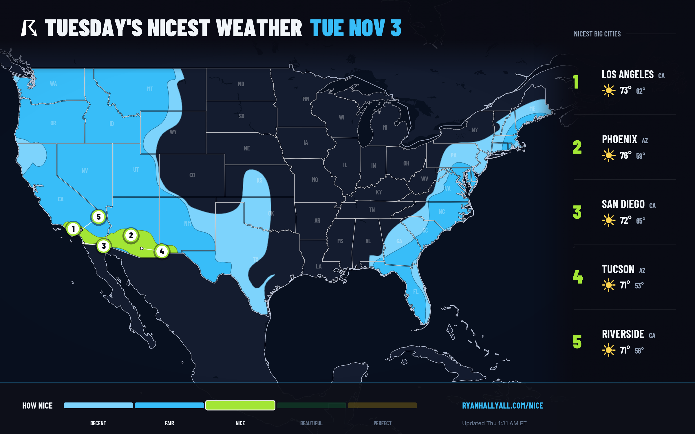 RHY Nice Weather Outlook Day 6