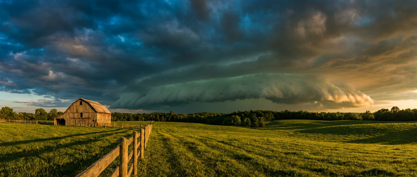 Slight Risk Storms Roll Through the Ohio and Tennessee Valleys, With a Flash Flood Threat Riding Shotgun