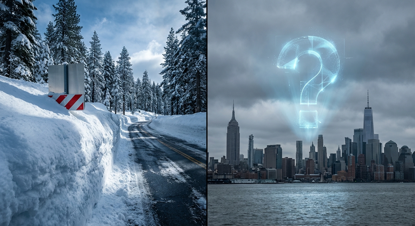 Viral Snow vs. Ghost Storms: Why Your Feed Is Confused This Weekend