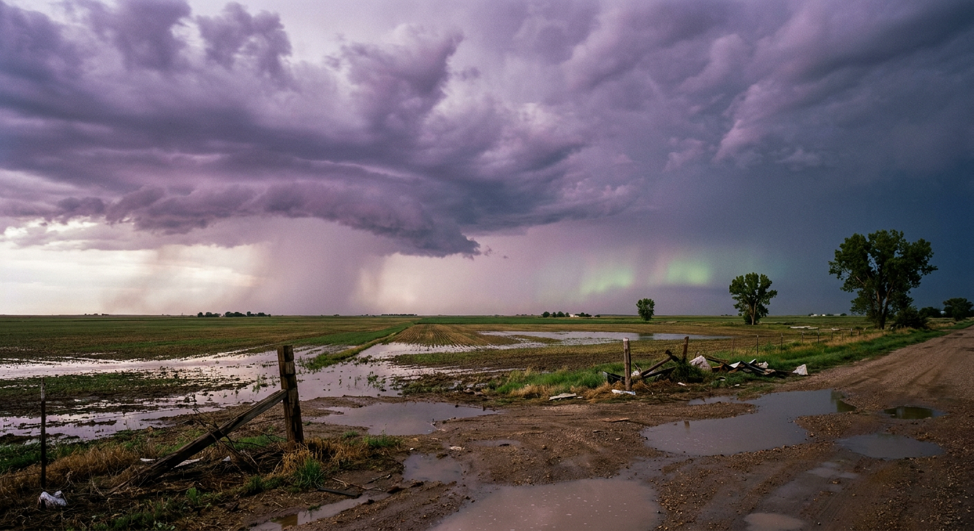 July 04, 2026 Recap: A Foot of Rain in Iowa, 90 MPH Gusts in Oklahoma, and a G3 Storm Overhead
