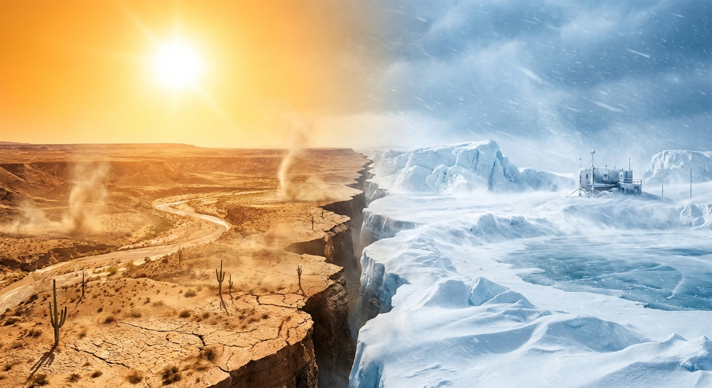 A 173-Degree Temperature Split: Recap of the Historic February 28, 2026 Weather Events
