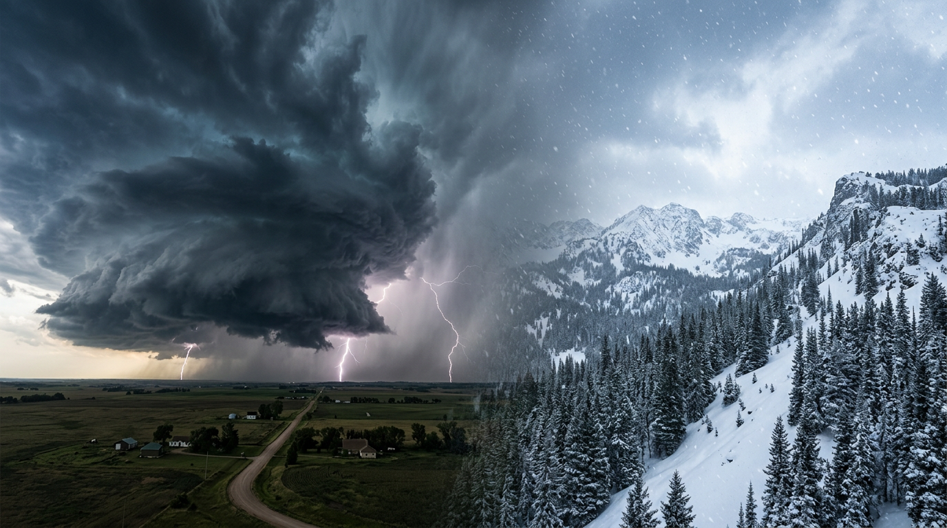Tornado Outbreak & Blizzard Recap: The Historic Storm of March 06, 2026