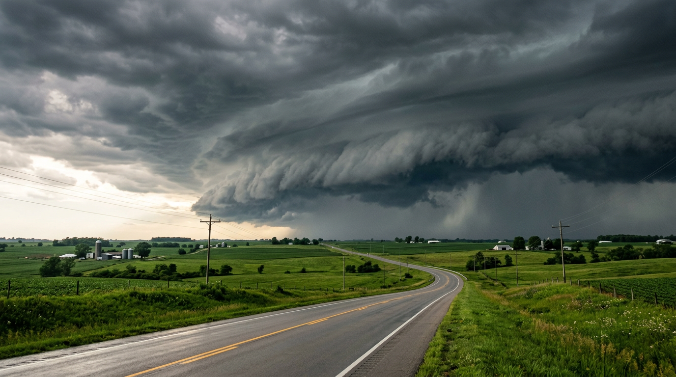 March 10, 2026 Weather Recap: 70 MPH Winds, Flooded Roads, and Michigan Ice