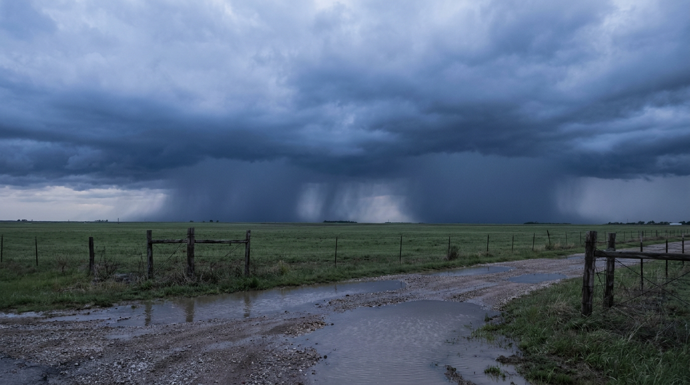Flash Flood Threat Sets Up From Kansas to Ohio While the Mid-Atlantic Storms Again