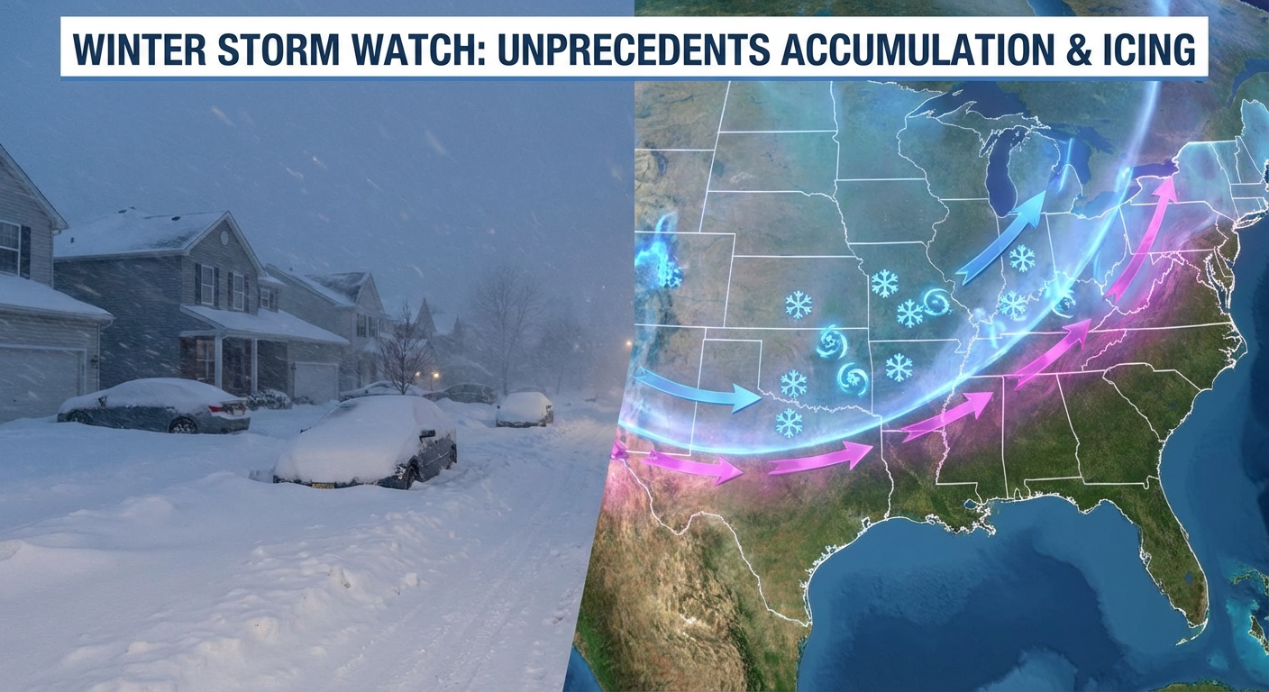 Arctic Reload: Relentless Cold, Historic Lake Effect, and a New Southern Storm Threat