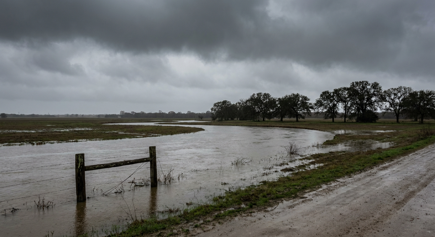 The Giant Hail is Gone, But the Texas Flood Threat Remains