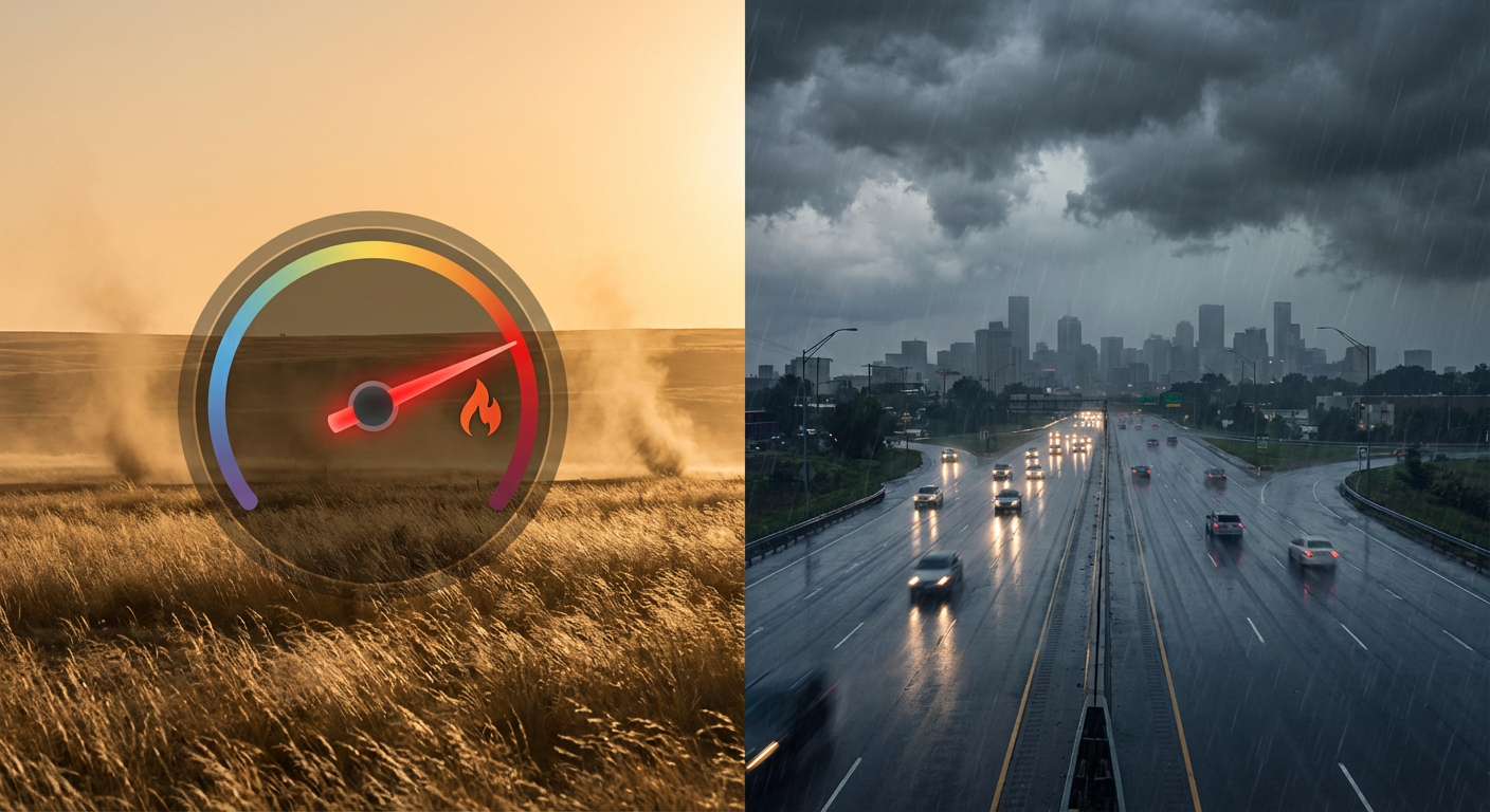 Fire, Ice & A Midwest Slicer: The Storm System That Won't Quit