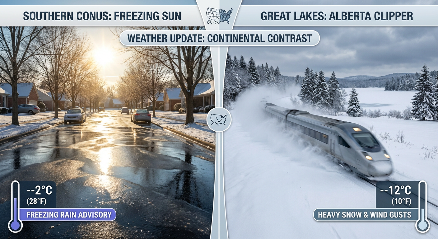 Groundhog Day Reality Check: Black Ice, Clippers, and the Refreeze