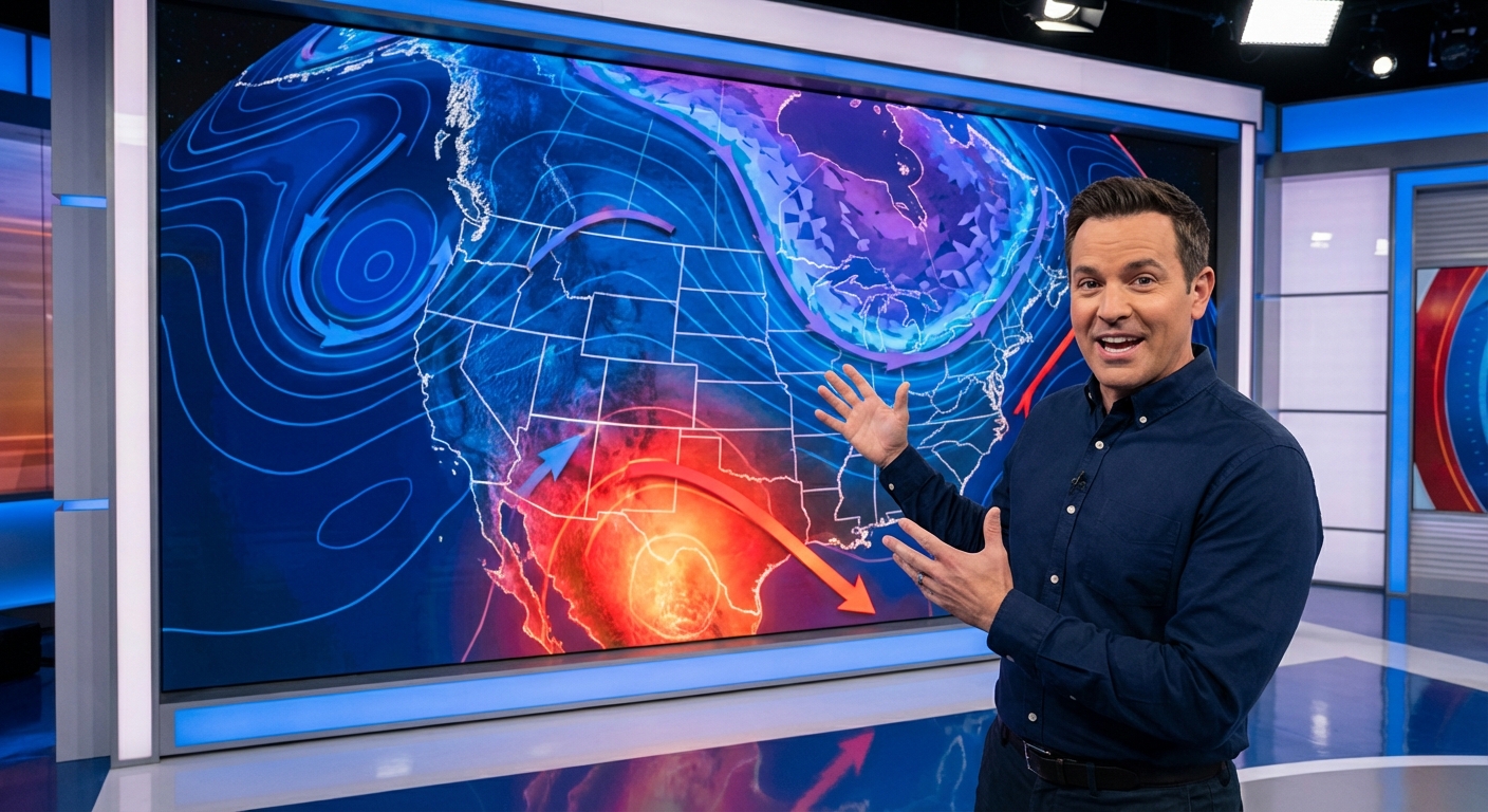 The Polar Vortex Just Broke In Half (And It Is Wrecking The Map)