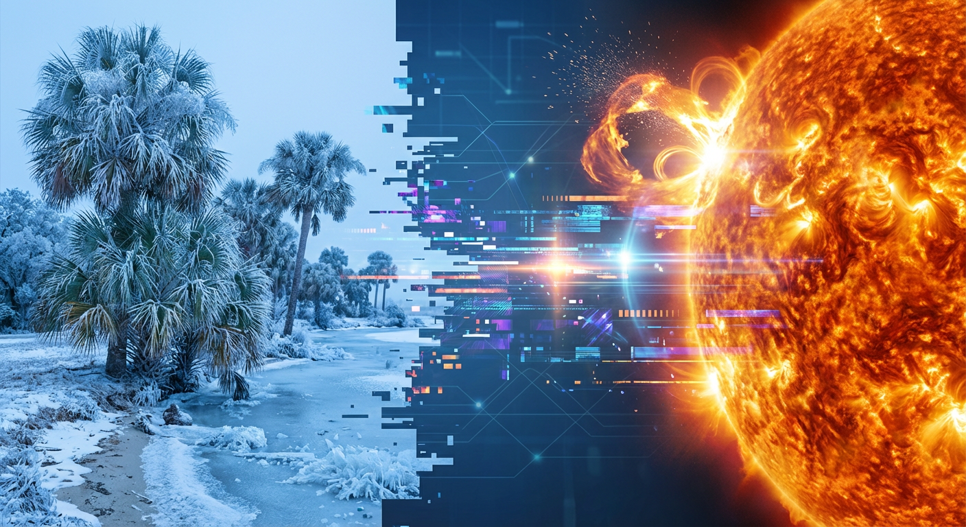 From Falling Iguanas to Solar Flares: Why Weather Is Trending Tonight